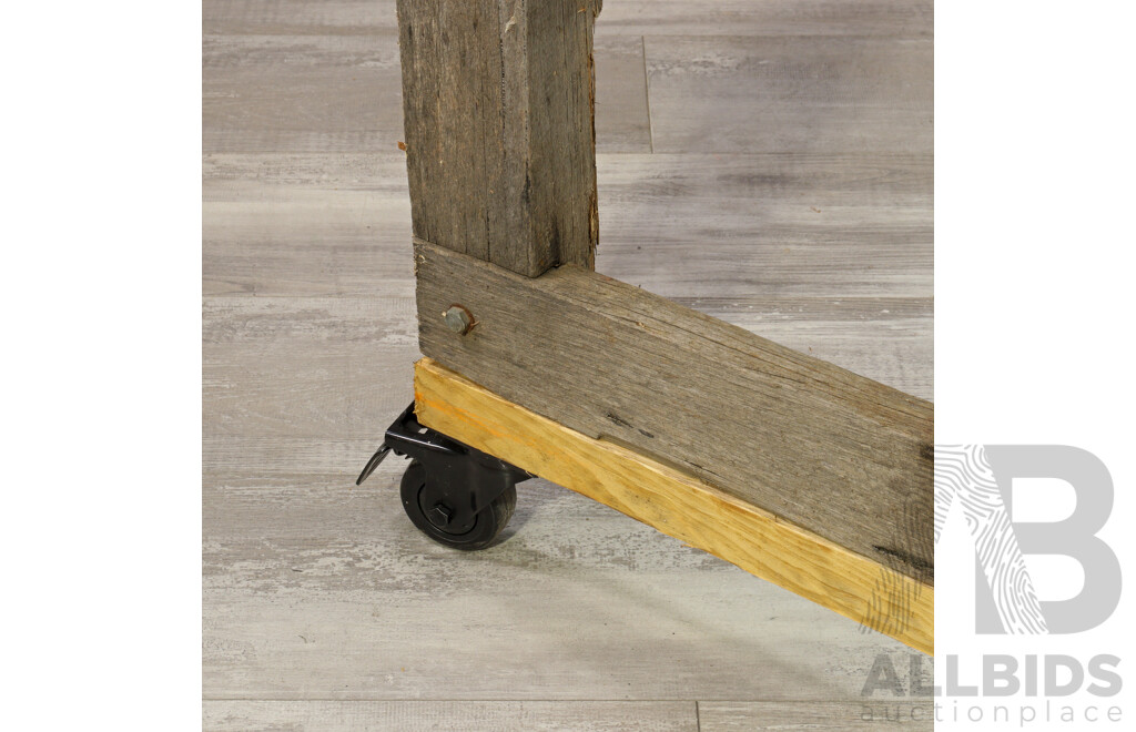 Rustic Vintage Timber Works Bench