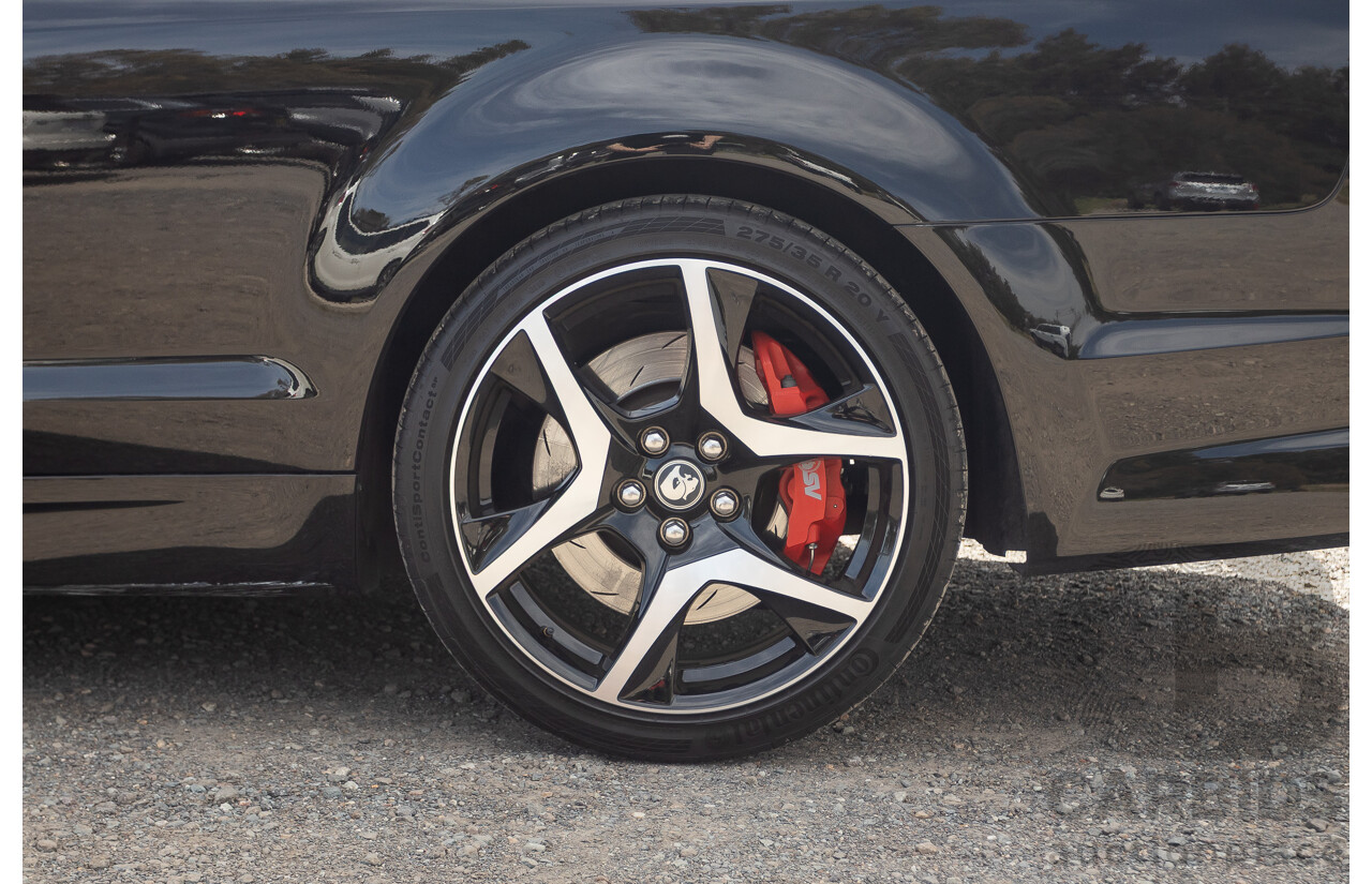 06/2013 Holden Special Vehicles (HSV) Maloo R8 Gen-F 2d Utility Phantom Black Metallic V8 6.2L - Walkinshaw Enhanced