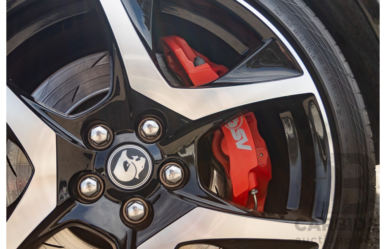 06/2013 Holden Special Vehicles (HSV) Maloo R8 Gen-F 2d Utility Phantom Black Metallic V8 6.2L - Walkinshaw Enhanced