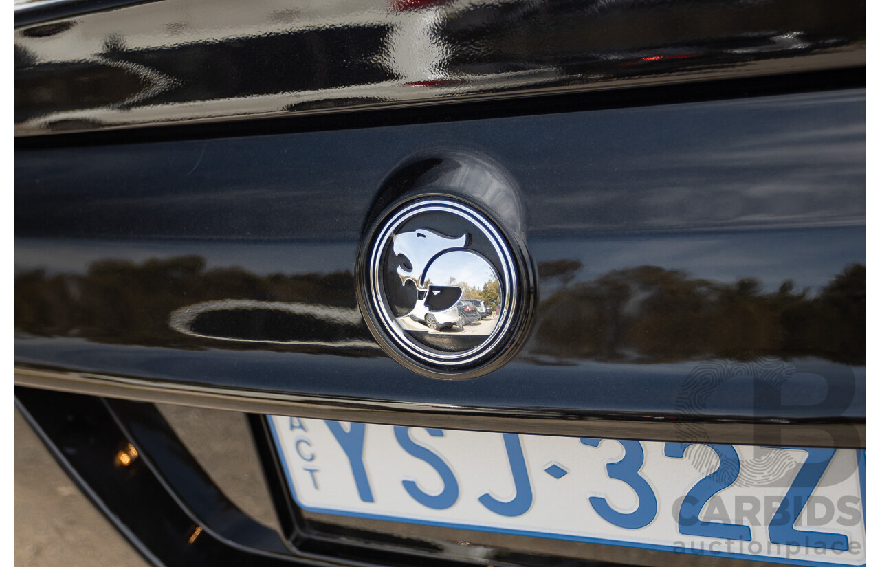 06/2013 Holden Special Vehicles (HSV) Maloo R8 Gen-F 2d Utility Phantom Black Metallic V8 6.2L - Walkinshaw Enhanced