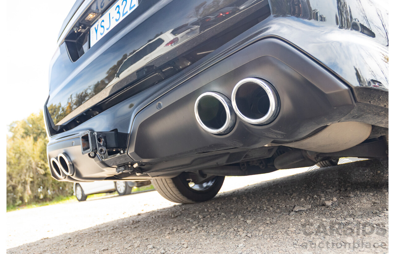 06/2013 Holden Special Vehicles (HSV) Maloo R8 Gen-F 2d Utility Phantom Black Metallic V8 6.2L - Walkinshaw Enhanced