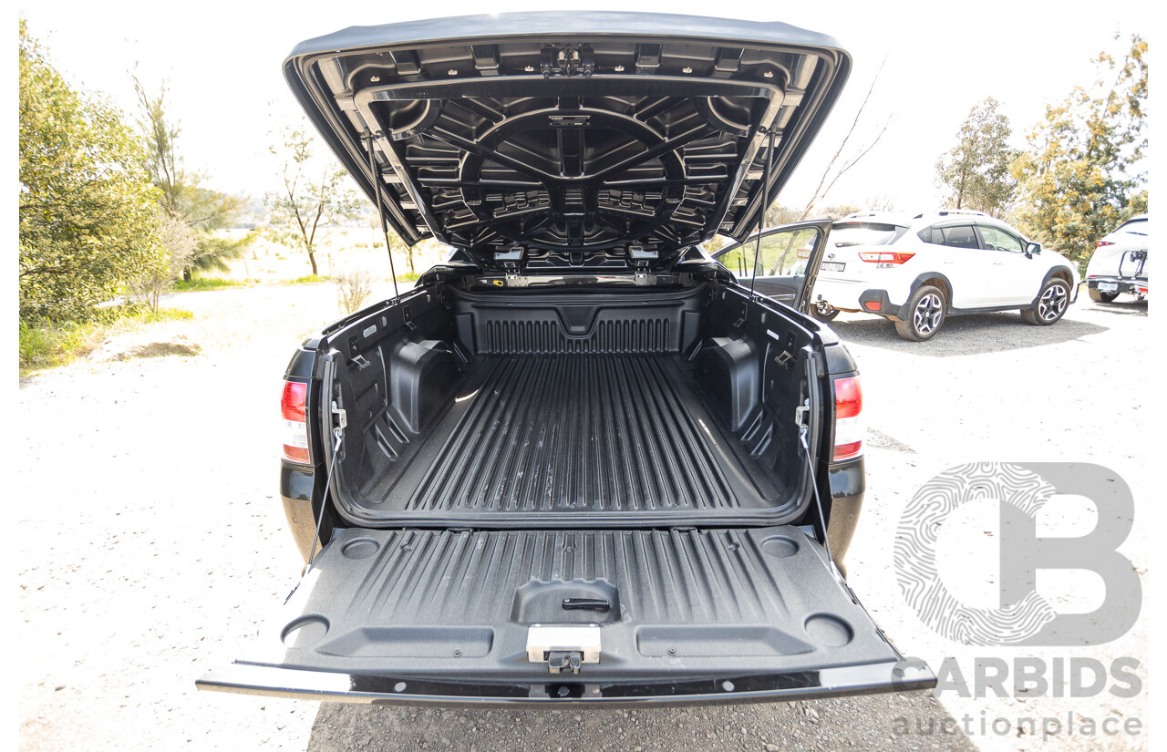 06/2013 Holden Special Vehicles (HSV) Maloo R8 Gen-F 2d Utility Phantom Black Metallic V8 6.2L - Walkinshaw Enhanced