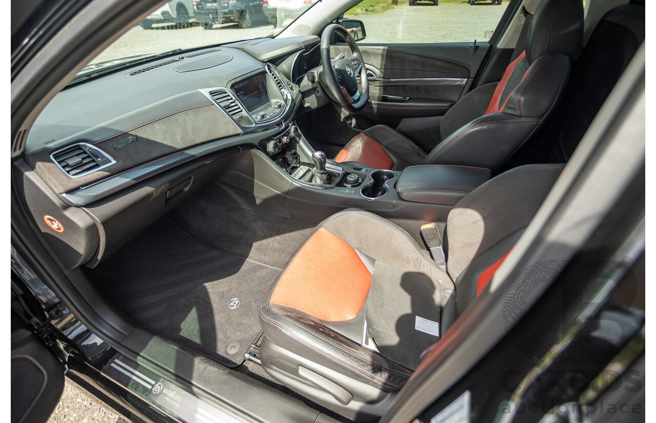 06/2013 Holden Special Vehicles (HSV) Maloo R8 Gen-F 2d Utility Phantom Black Metallic V8 6.2L - Walkinshaw Enhanced