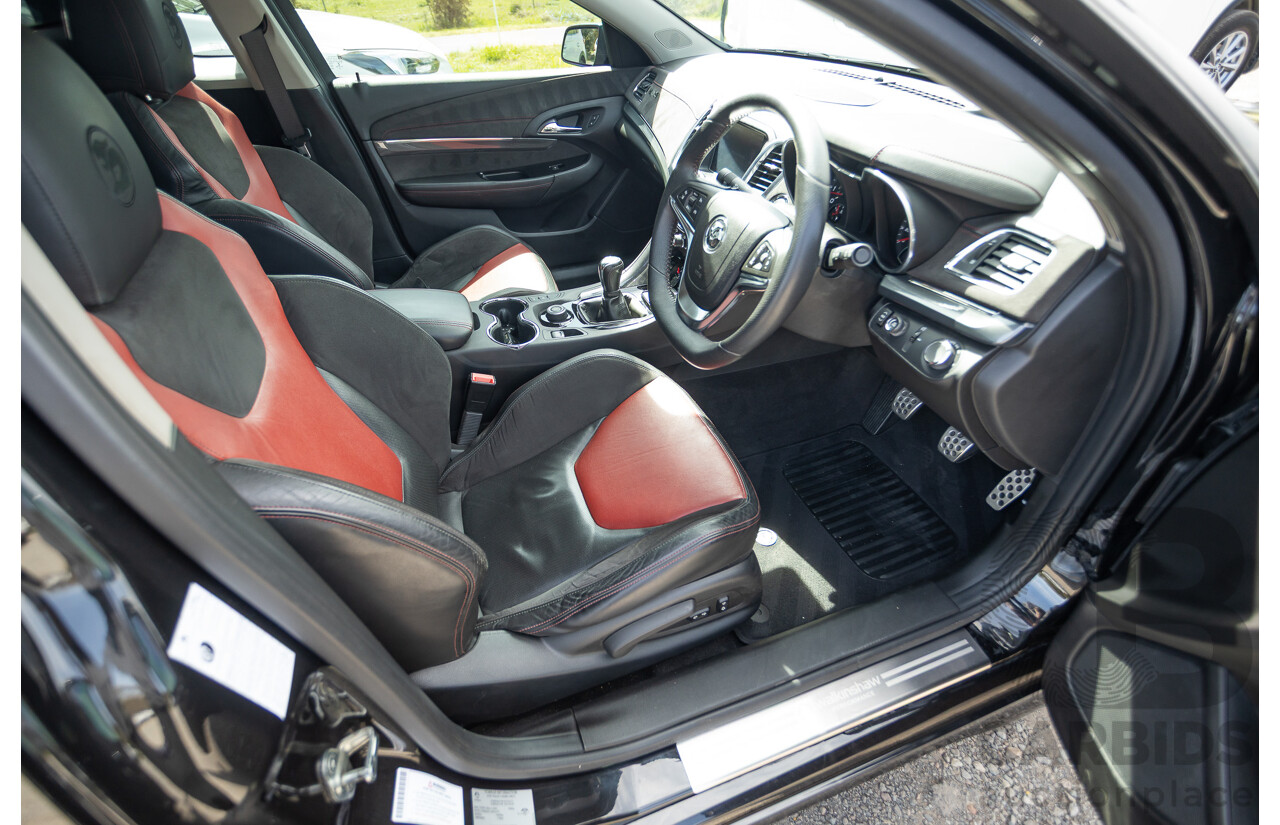 06/2013 Holden Special Vehicles (HSV) Maloo R8 Gen-F 2d Utility Phantom Black Metallic V8 6.2L - Walkinshaw Enhanced