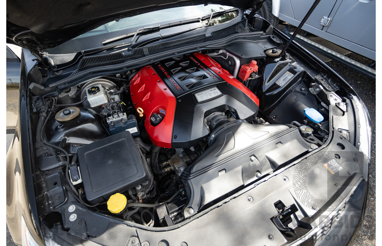 06/2013 Holden Special Vehicles (HSV) Maloo R8 Gen-F 2d Utility Phantom Black Metallic V8 6.2L - Walkinshaw Enhanced
