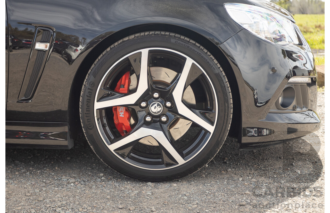 06/2013 Holden Special Vehicles (HSV) Maloo R8 Gen-F 2d Utility Phantom Black Metallic V8 6.2L - Walkinshaw Enhanced