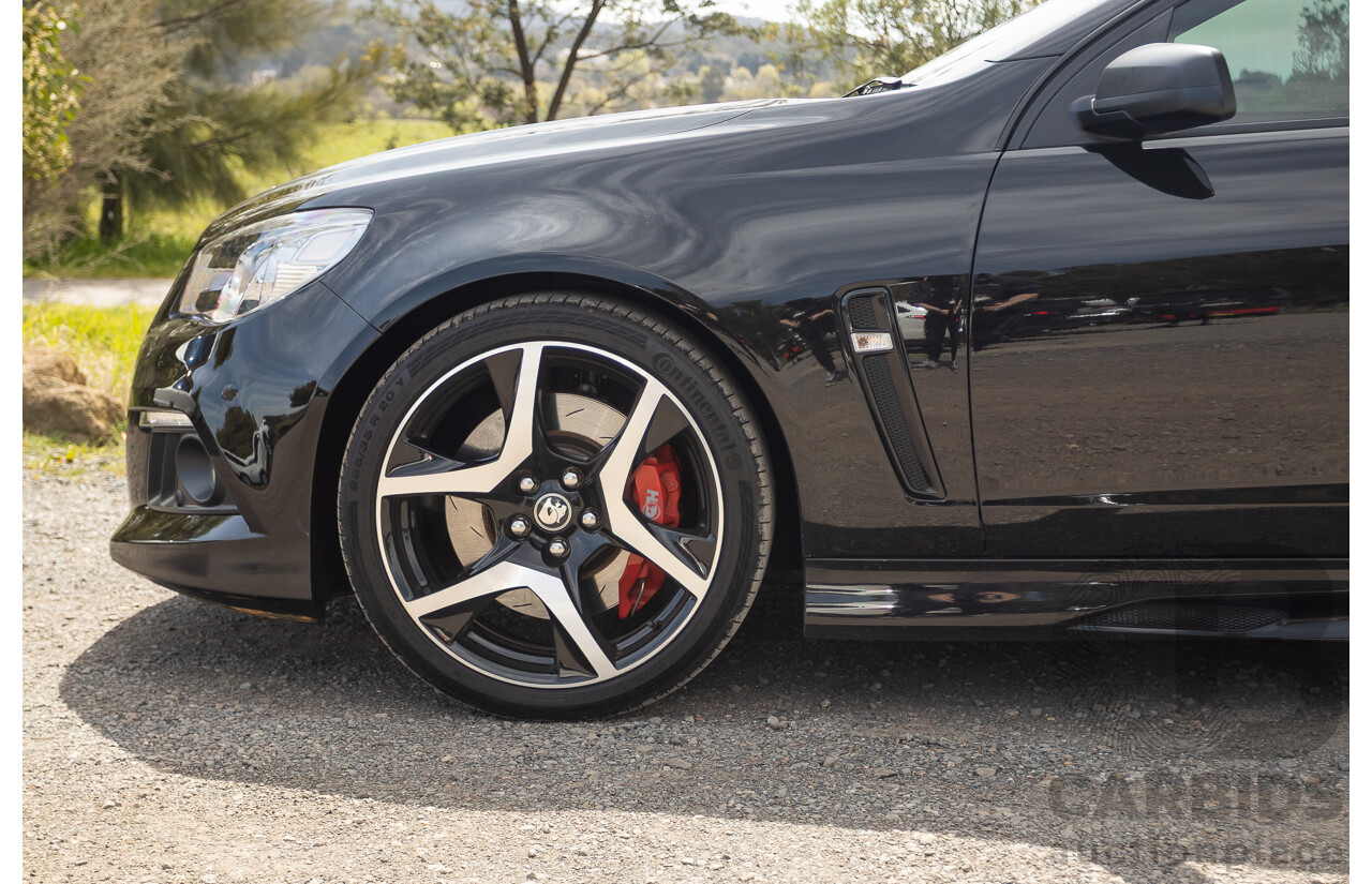 06/2013 Holden Special Vehicles (HSV) Maloo R8 Gen-F 2d Utility Phantom Black Metallic V8 6.2L - Walkinshaw Enhanced