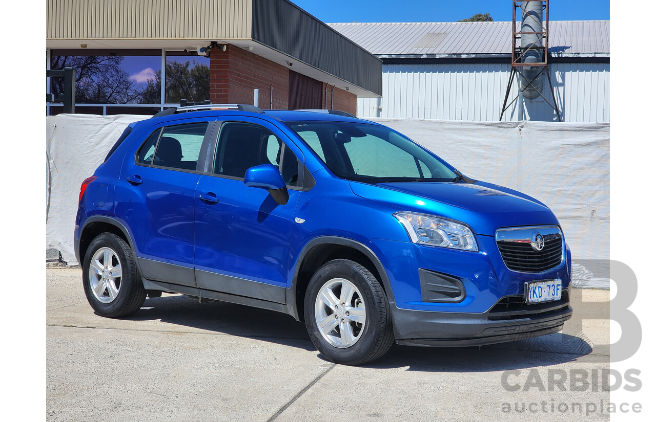 8/2014 Holden Trax LS TJ 4d Wagon Blue 1.8L