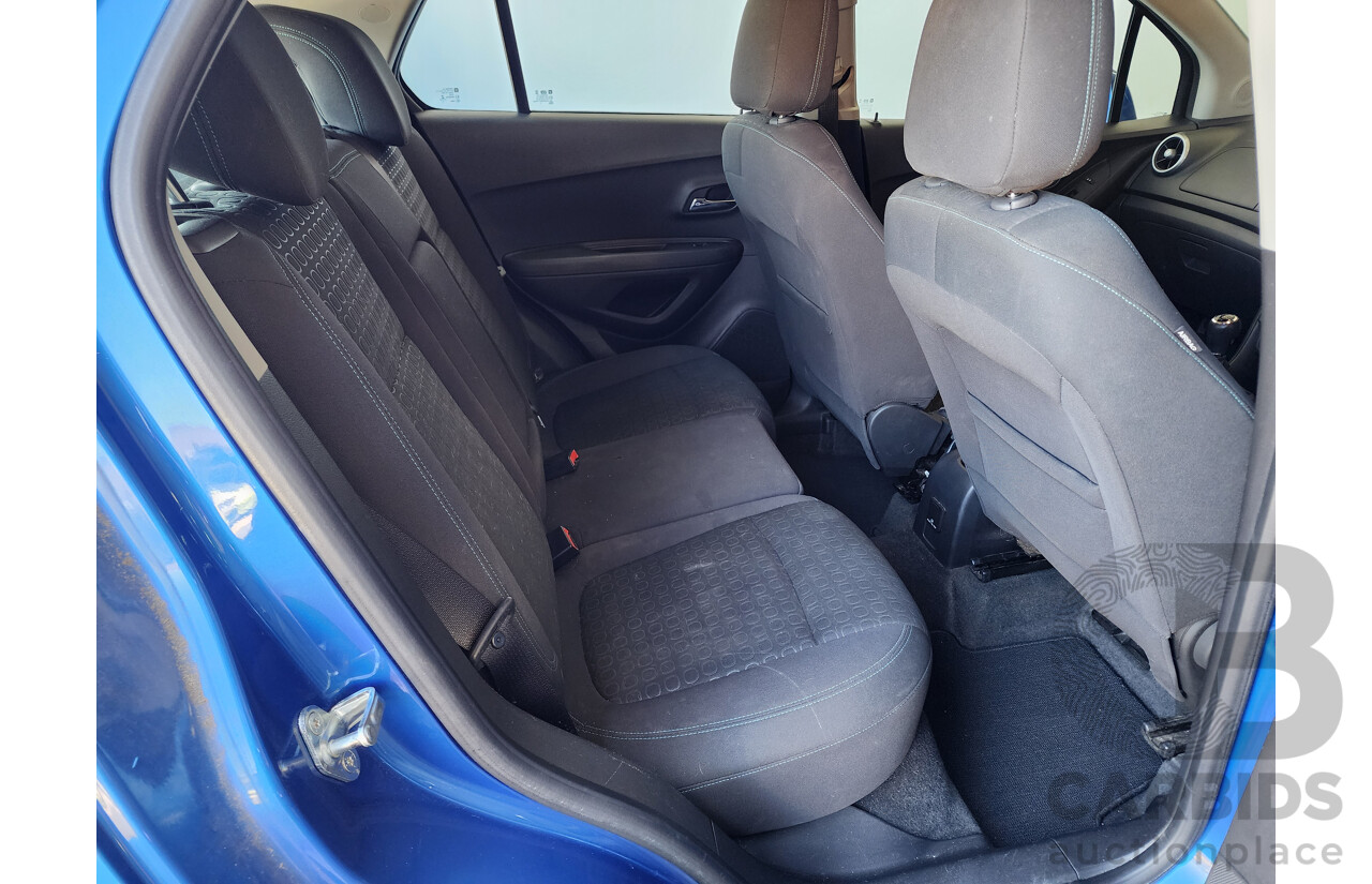 8/2014 Holden Trax LS TJ 4d Wagon Blue 1.8L