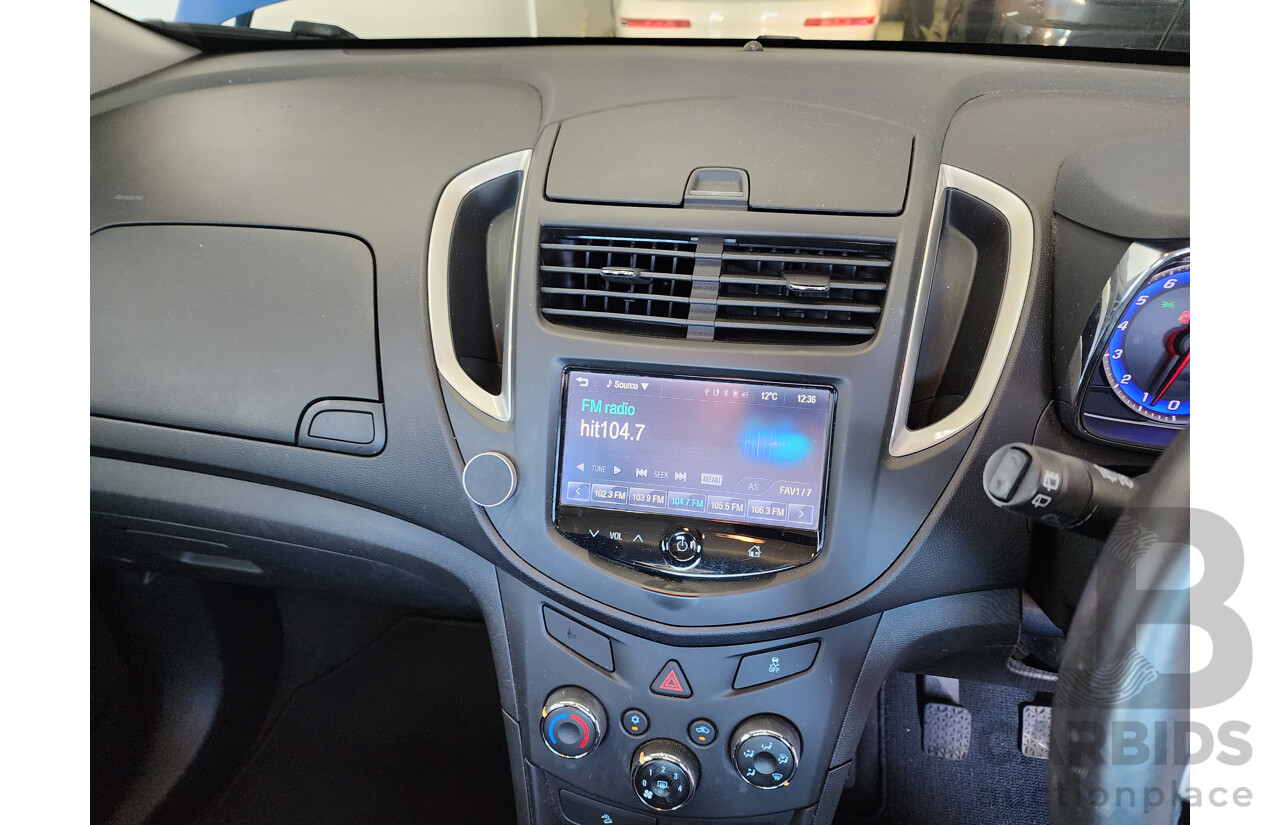 8/2014 Holden Trax LS TJ 4d Wagon Blue 1.8L