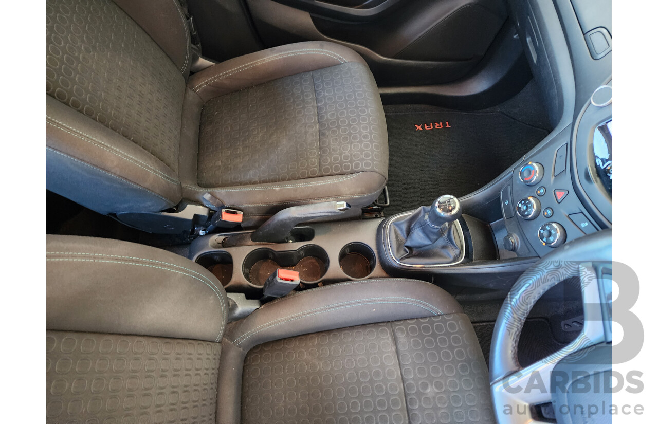 8/2014 Holden Trax LS TJ 4d Wagon Blue 1.8L