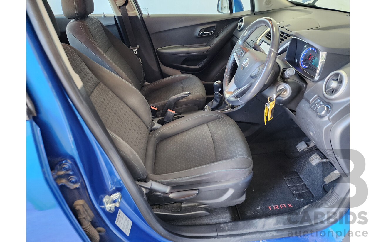 8/2014 Holden Trax LS TJ 4d Wagon Blue 1.8L