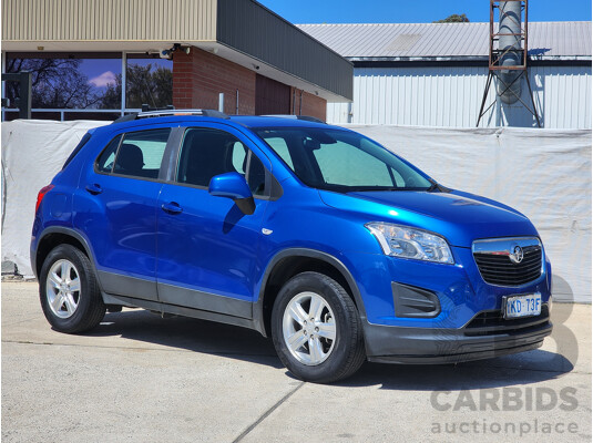 8/2014 Holden Trax LS TJ 4d Wagon Blue 1.8L