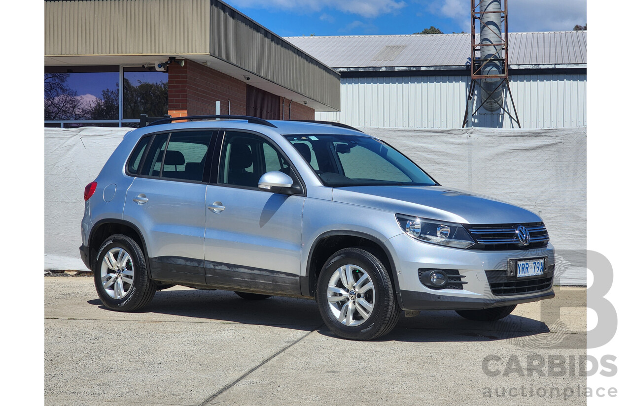 5/2012 Volkswagen Tiguan 132 TSI (4x4) 5NC MY12 4d Wagon Silver 2.0L