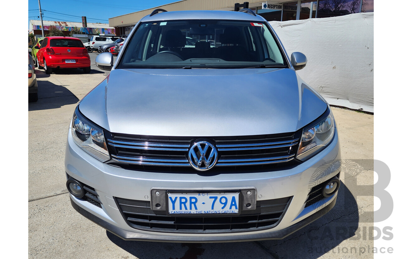 5/2012 Volkswagen Tiguan 132 TSI (4x4) 5NC MY12 4d Wagon Silver 2.0L