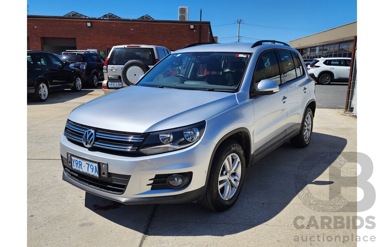 5/2012 Volkswagen Tiguan 132 TSI (4x4) 5NC MY12 4d Wagon Silver 2.0L