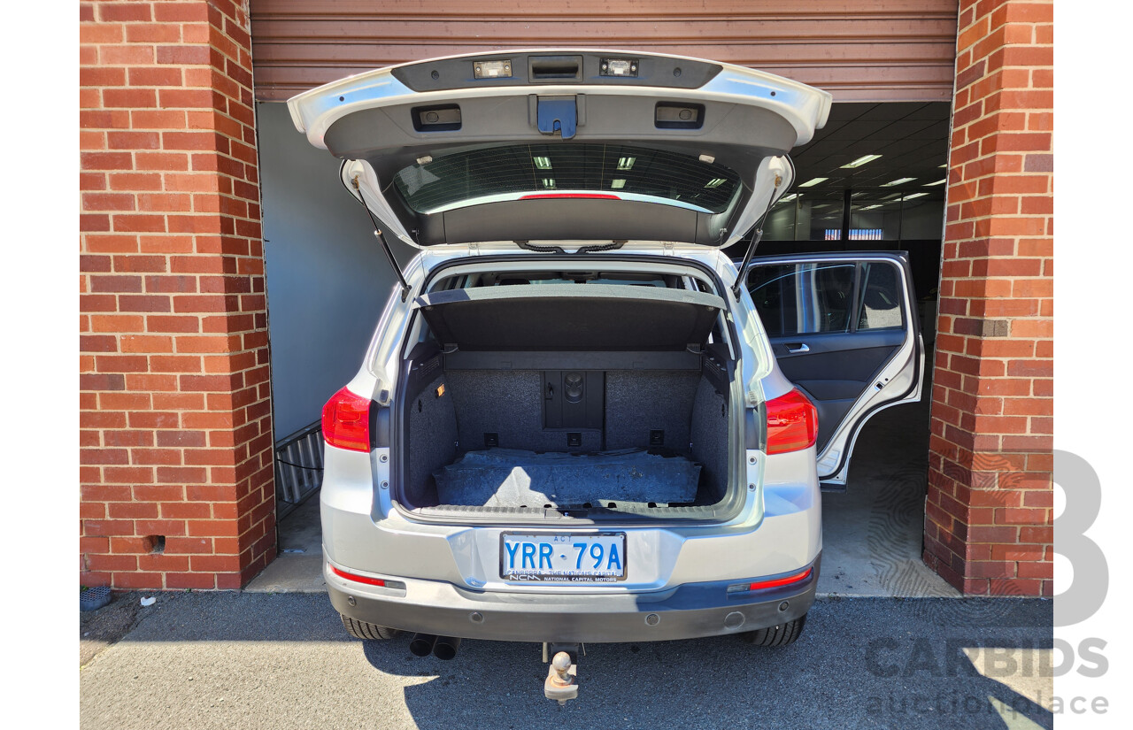 5/2012 Volkswagen Tiguan 132 TSI (4x4) 5NC MY12 4d Wagon Silver 2.0L
