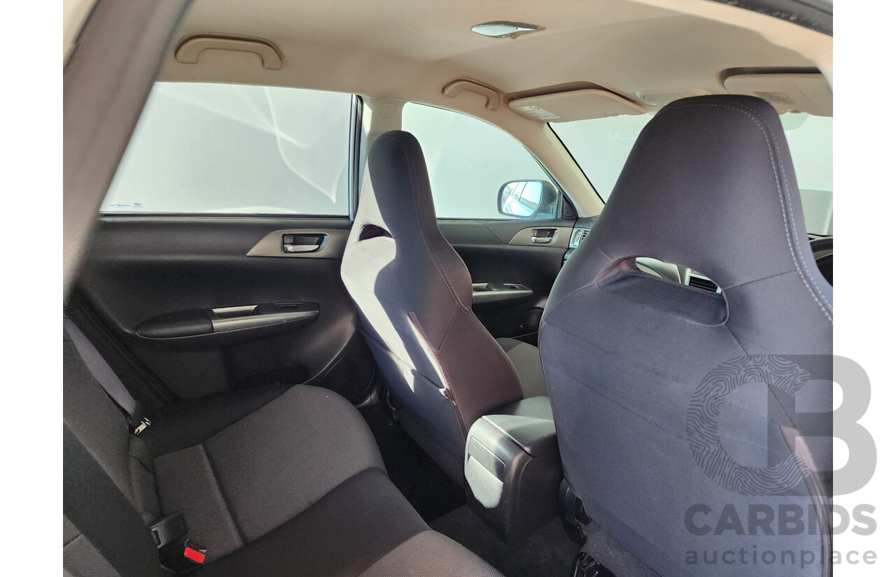 9/2010 Subaru Impreza RS (awd) MY11 5d Hatchback White 2.0L