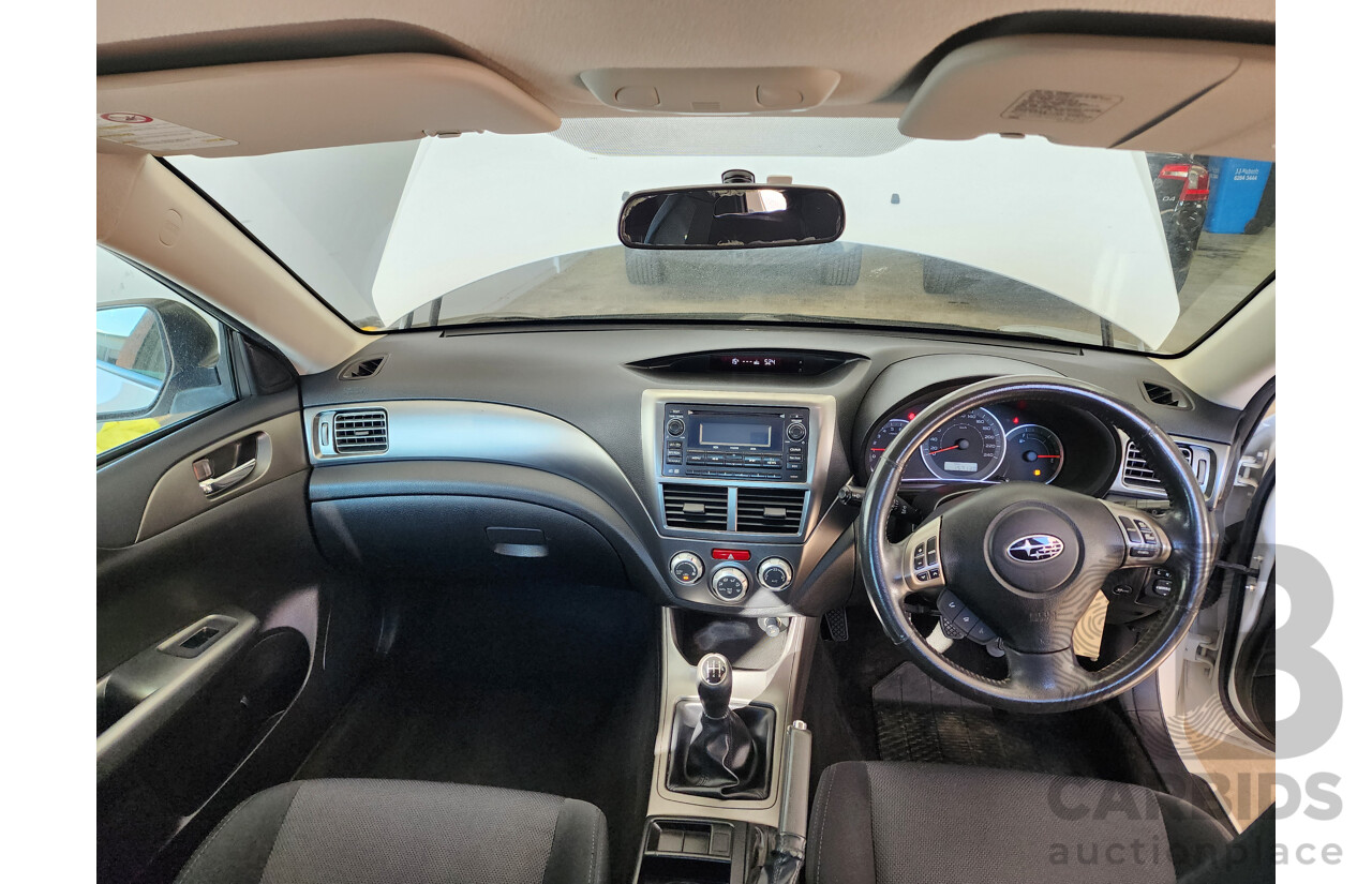 9/2010 Subaru Impreza RS (awd) MY11 5d Hatchback White 2.0L