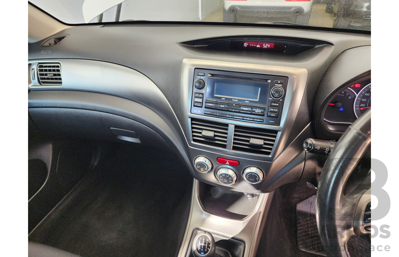 9/2010 Subaru Impreza RS (awd) MY11 5d Hatchback White 2.0L