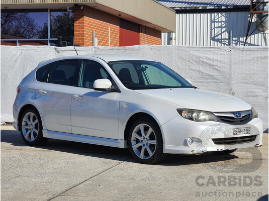9/2010 Subaru Impreza RS (awd) MY11 5d Hatchback White 2.0L