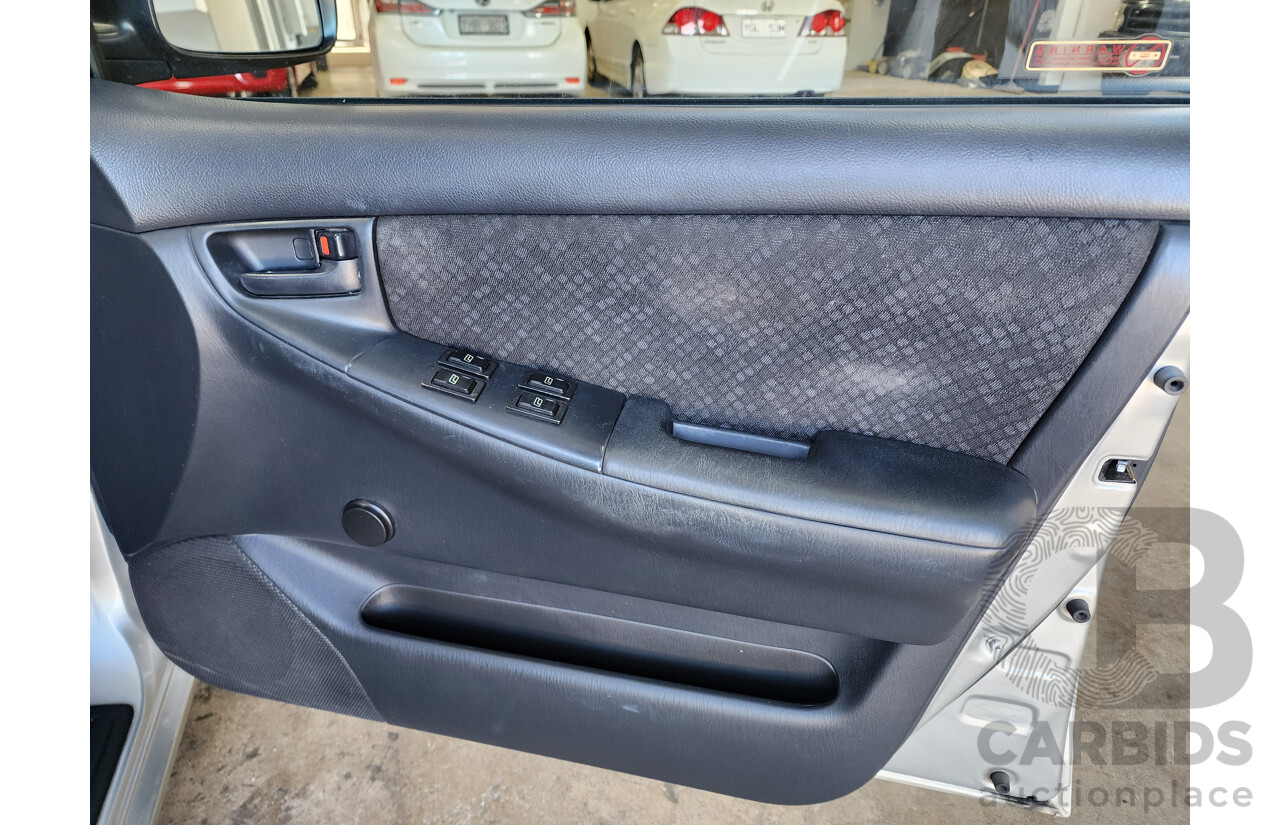 5/2005 Toyota Corolla Ascent SECA ZZE122R 5d Hatchback Silver 1.8L