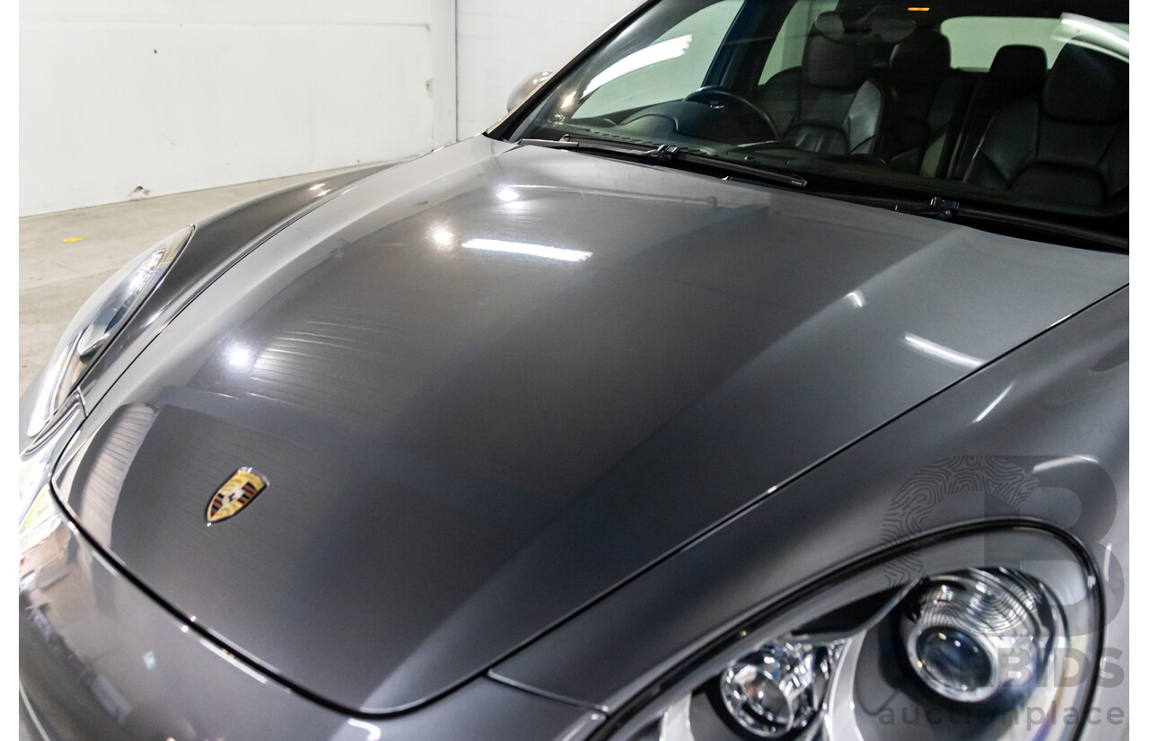 9/2013 Porsche Cayenne Diesel Series 2 MY14 4d Wagon Meteor Grey Metallic Turbo Diesel V6 3.0L