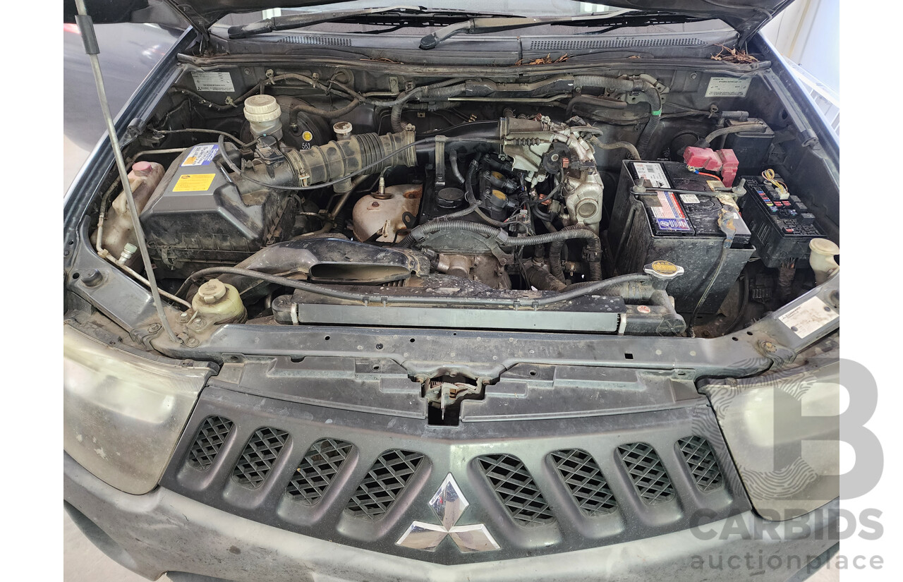 9/2007 Mitsubishi Triton GL ML C/Chas Grey 2.4L