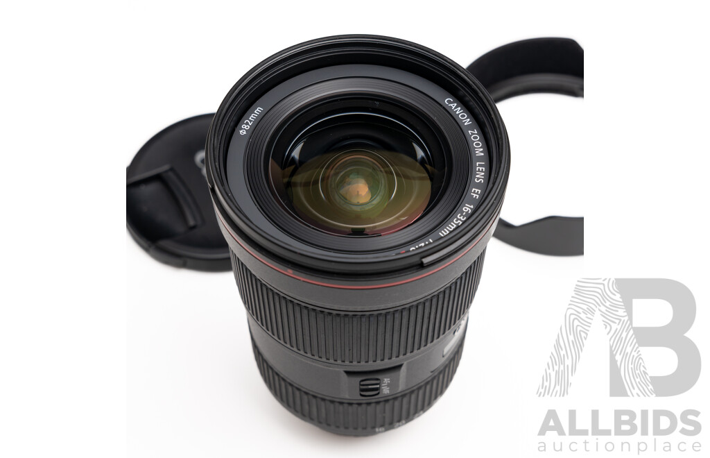 Canon EF 16-35mm F/2.8L III USM and SIGMA APO 70-200mm F2.8 EX DG OS HSM Telephoto Zoom Lens for Canon