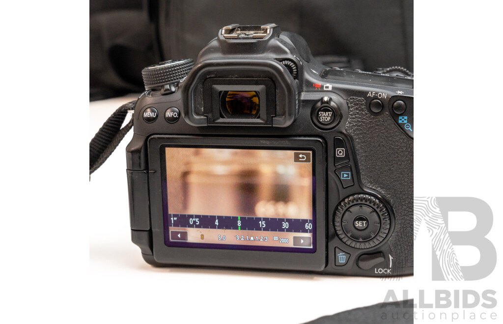 Canon 70d APS-c DSLR Camera Kit Plus Other Canon Mount Lenses and Accessories