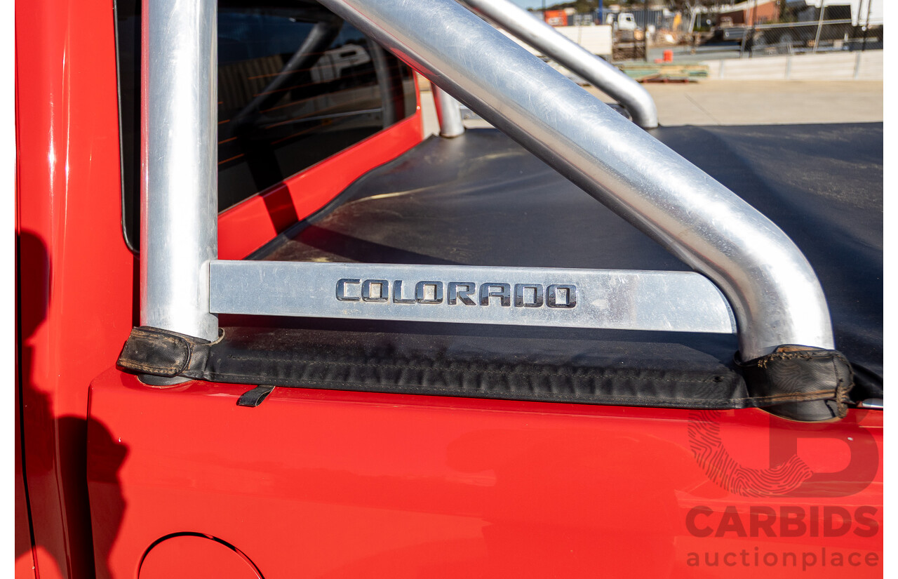 11/2017 Holden Colorado Storm (4x4) RG MY16 Crew Cab P/Up Absolute Red Turbo Diesel 2.8L