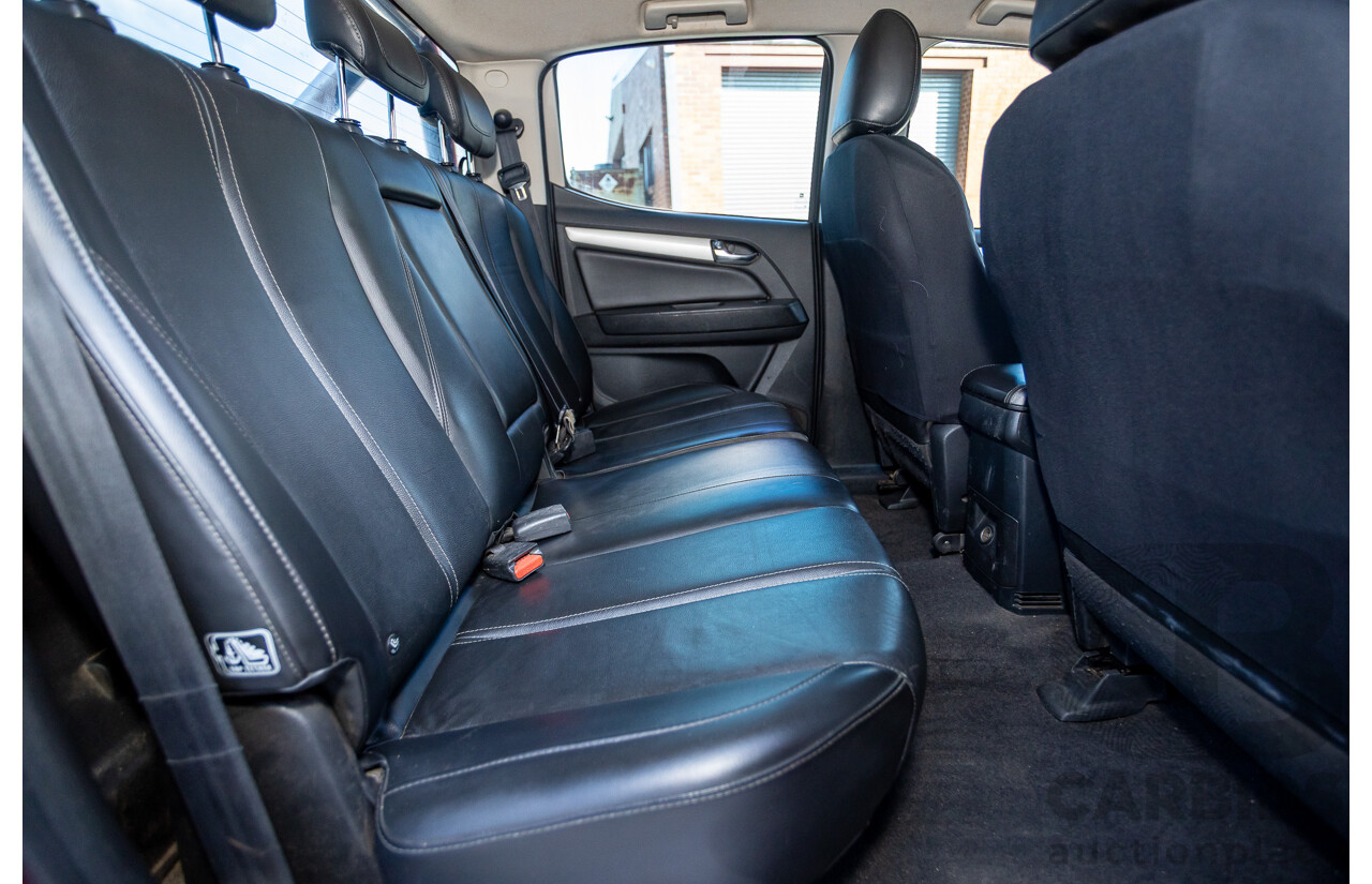 11/2017 Holden Colorado Storm (4x4) RG MY16 Crew Cab P/Up Absolute Red Turbo Diesel 2.8L