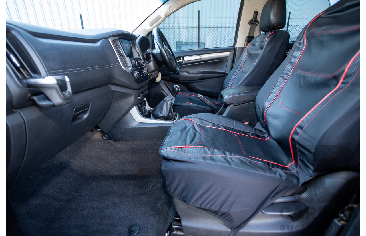 11/2017 Holden Colorado Storm (4x4) RG MY16 Crew Cab P/Up Absolute Red Turbo Diesel 2.8L