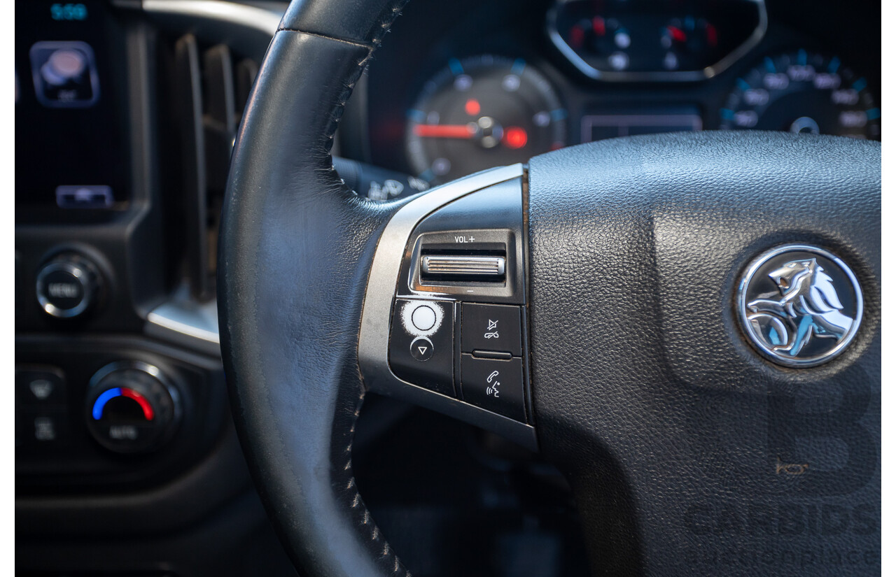 11/2017 Holden Colorado Storm (4x4) RG MY16 Crew Cab P/Up Absolute Red Turbo Diesel 2.8L