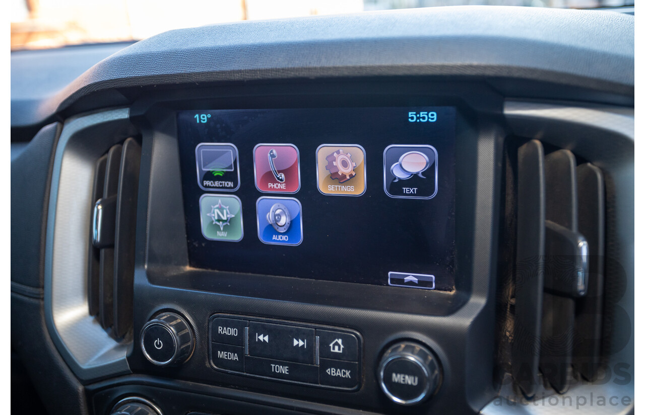 11/2017 Holden Colorado Storm (4x4) RG MY16 Crew Cab P/Up Absolute Red Turbo Diesel 2.8L