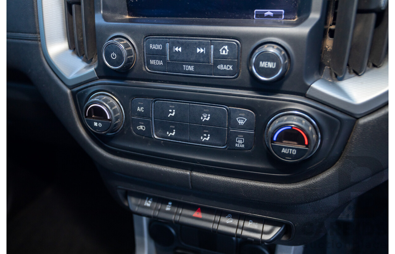 11/2017 Holden Colorado Storm (4x4) RG MY16 Crew Cab P/Up Absolute Red Turbo Diesel 2.8L