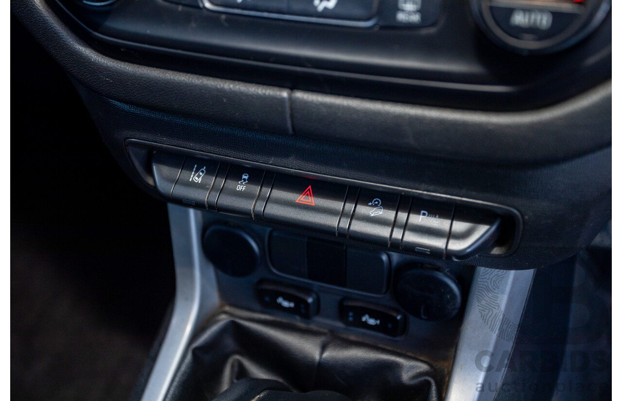 11/2017 Holden Colorado Storm (4x4) RG MY16 Crew Cab P/Up Absolute Red Turbo Diesel 2.8L