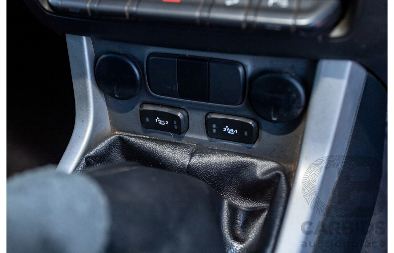 11/2017 Holden Colorado Storm (4x4) RG MY16 Crew Cab P/Up Absolute Red Turbo Diesel 2.8L