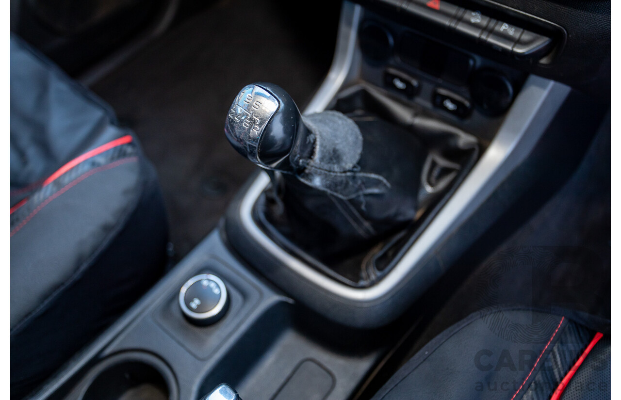 11/2017 Holden Colorado Storm (4x4) RG MY16 Crew Cab P/Up Absolute Red Turbo Diesel 2.8L