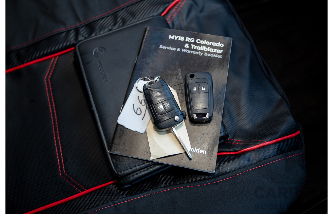 11/2017 Holden Colorado Storm (4x4) RG MY16 Crew Cab P/Up Absolute Red Turbo Diesel 2.8L