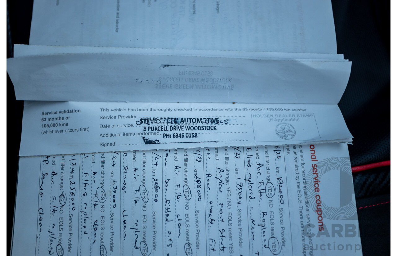 11/2017 Holden Colorado Storm (4x4) RG MY16 Crew Cab P/Up Absolute Red Turbo Diesel 2.8L