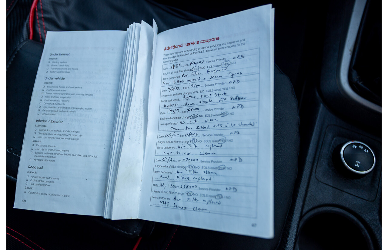 11/2017 Holden Colorado Storm (4x4) RG MY16 Crew Cab P/Up Absolute Red Turbo Diesel 2.8L