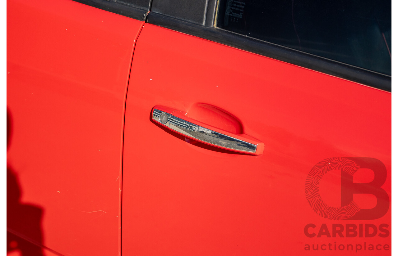 11/2017 Holden Colorado Storm (4x4) RG MY16 Crew Cab P/Up Absolute Red Turbo Diesel 2.8L