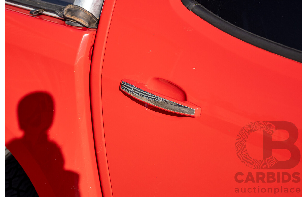 11/2017 Holden Colorado Storm (4x4) RG MY16 Crew Cab P/Up Absolute Red Turbo Diesel 2.8L