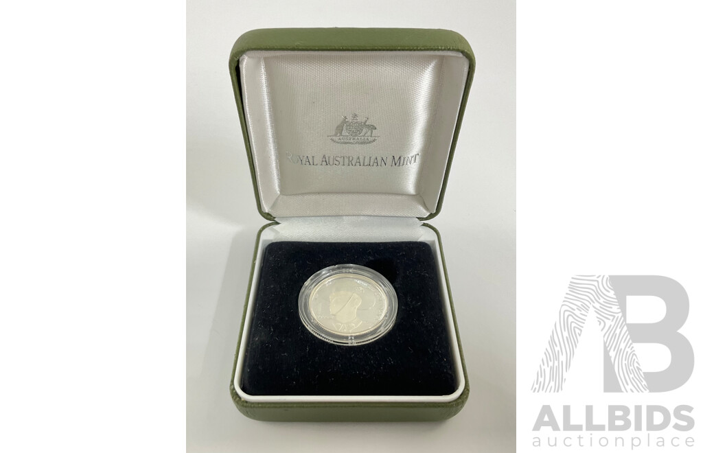 Australian RAM 1999 One Dollar Silver Proof Coin, Last ANZACS .999