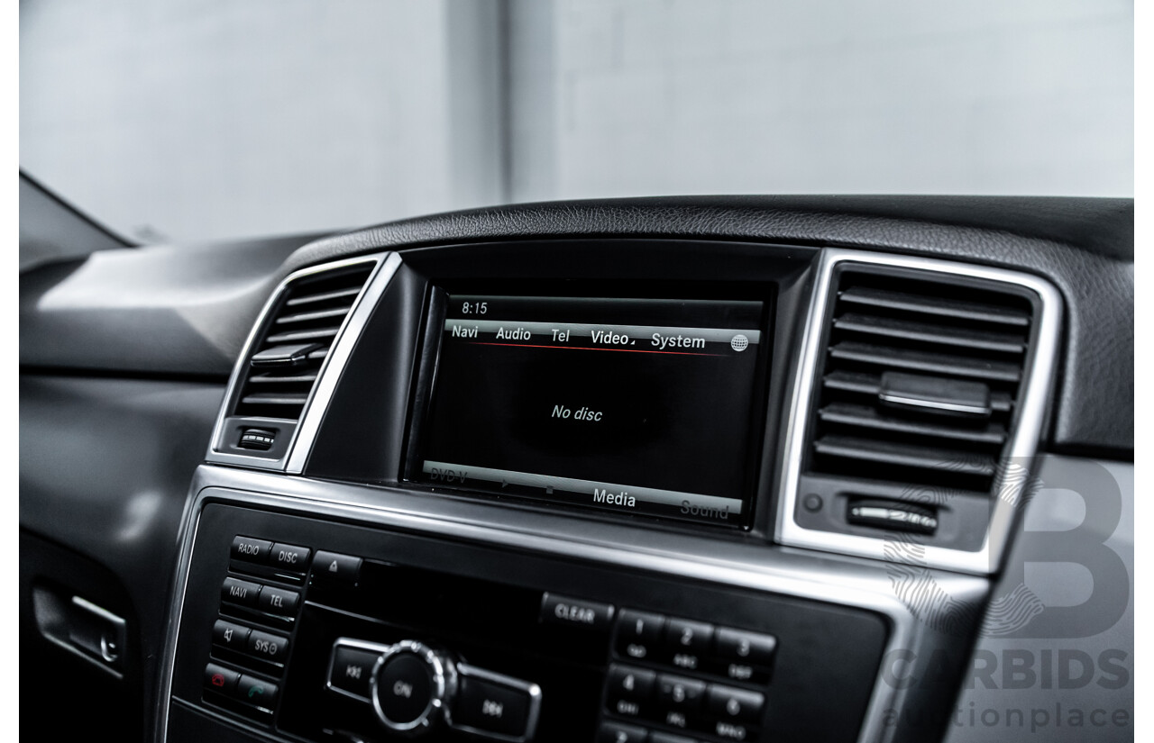 8/2014 Mercedes-Benz ML 250 CDI Bluetec (4x4) 166 4d Wagon Palladium Silver Metallic Turbo Diesel 2.1L