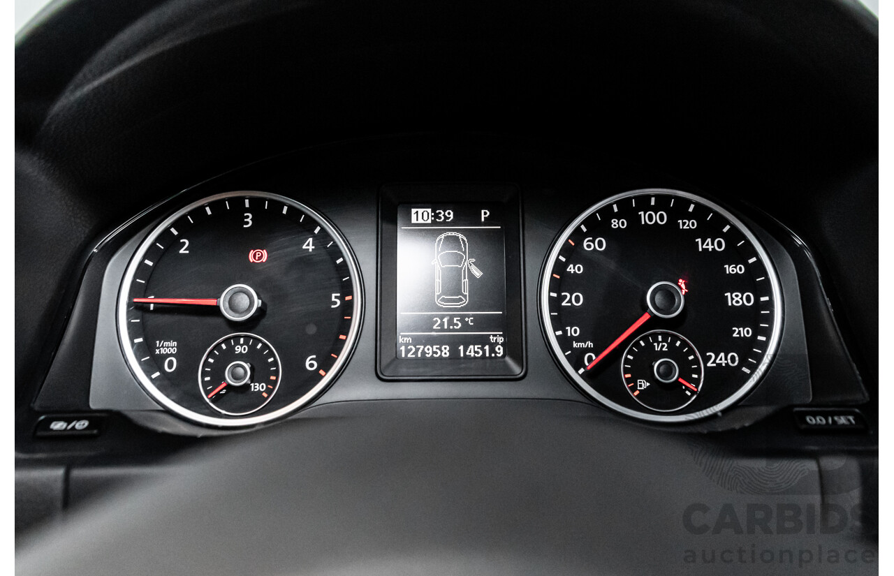 11/2014 Volkswagen Tiguan 130 TDI R-Line (4x4) 5NC MY15 4d Wagon Pure White Turbo Diesel 2.0L