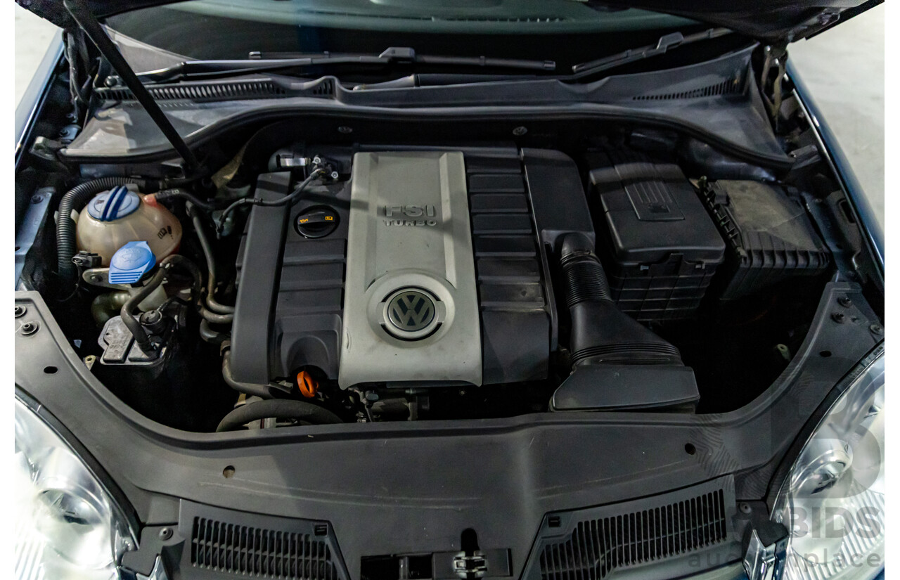 8/2007 Volkswagen Jetta 2.0 Turbo FSI 1KM MY08 4d Sedan Shadow Blue Metallic Turbo 2.0L