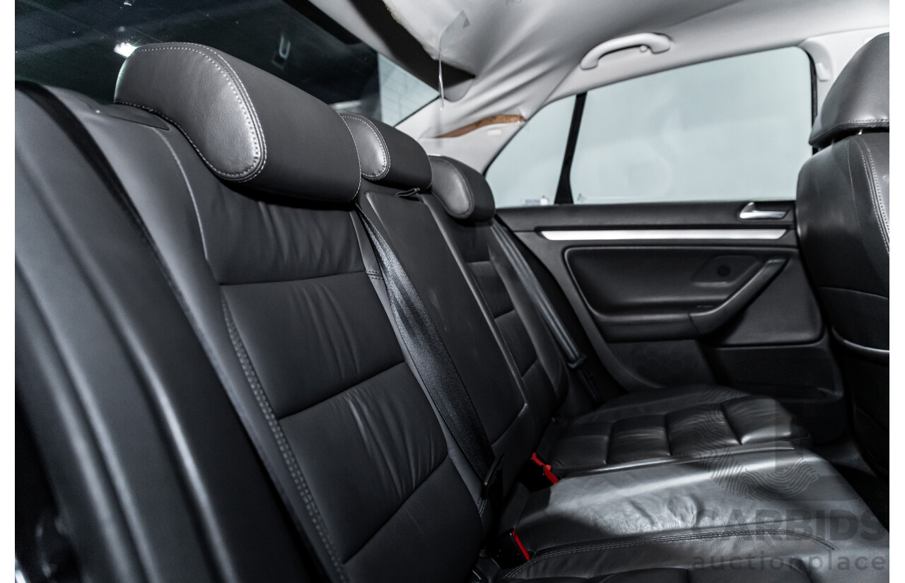 8/2007 Volkswagen Jetta 2.0 Turbo FSI 1KM MY08 4d Sedan Shadow Blue Metallic Turbo 2.0L