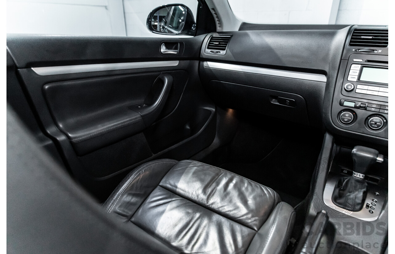 8/2007 Volkswagen Jetta 2.0 Turbo FSI 1KM MY08 4d Sedan Shadow Blue Metallic Turbo 2.0L